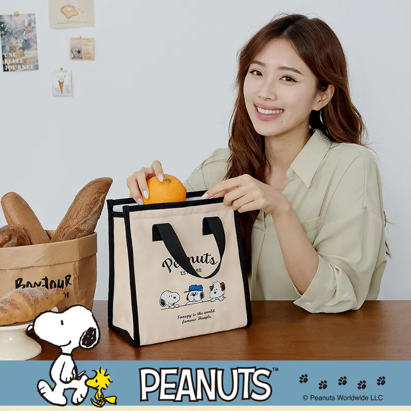 SNOOPY x Kiiwi O! 聯名款.俏皮實用保溫袋 三兄弟米(1入)