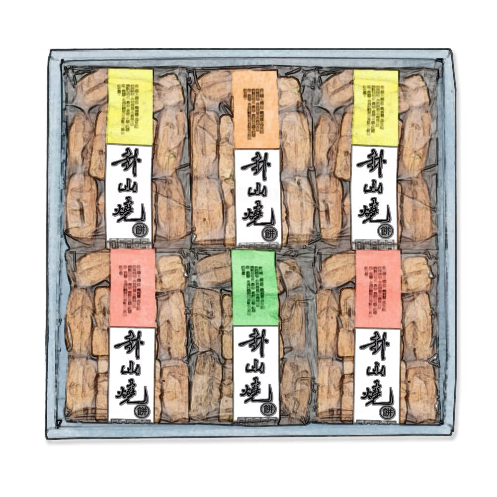 彰化掛山燒 卦山燒餅禮盒 KUASAN YAKI (6包/盒 、10入/包)