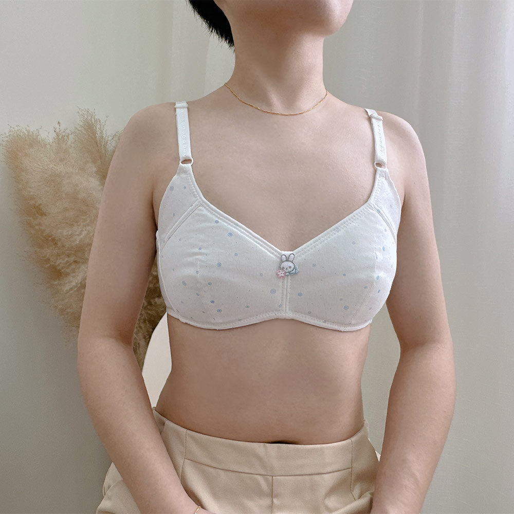 YURUBRA 邦尼山丘。轉大人防副乳育胸少女內衣 A.B罩
