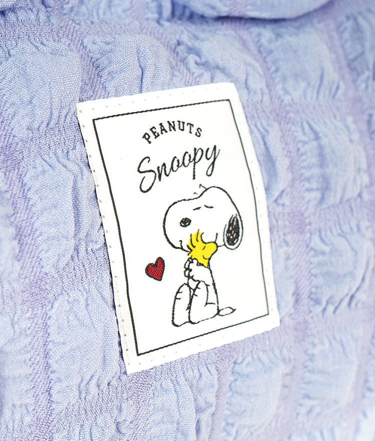SNOOPY x Kiiwi O! 聯名款.雲朵隨身包 朦朧灰藍(1入)