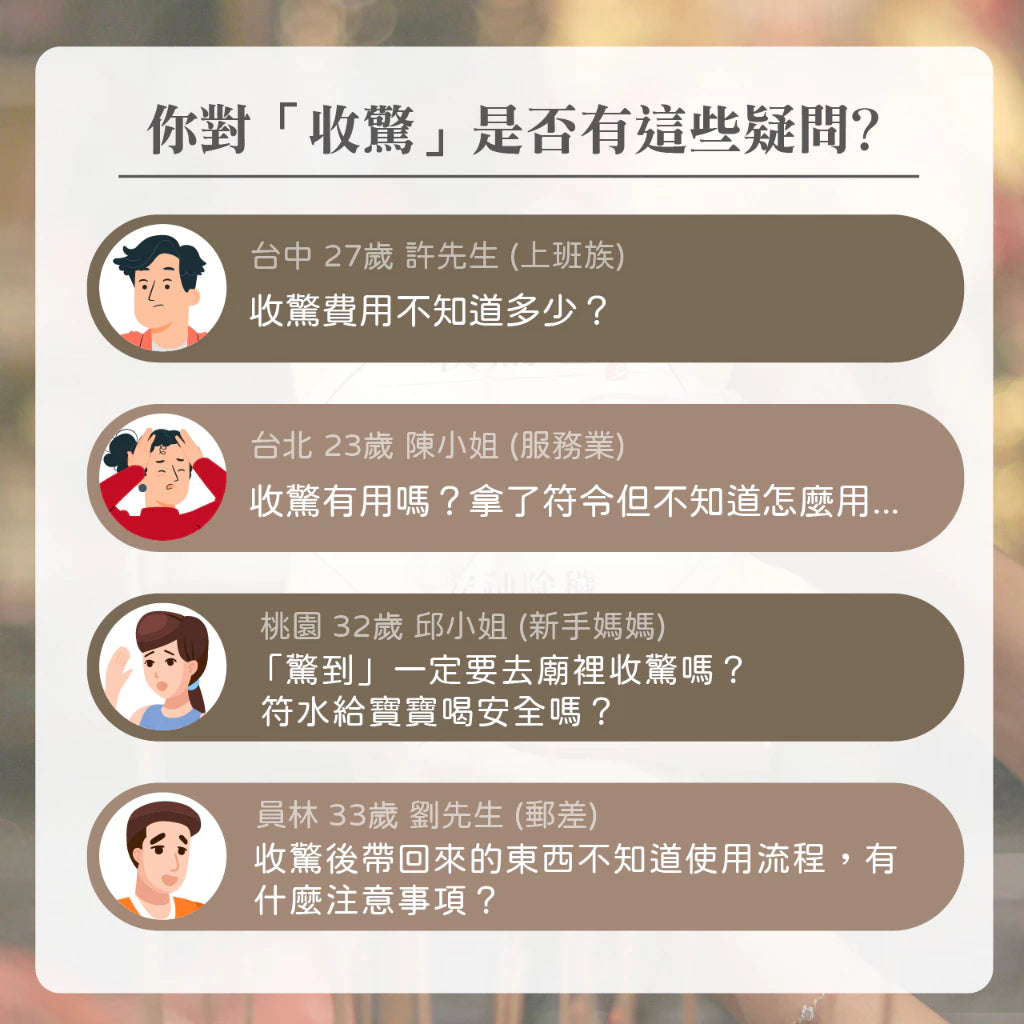 【大甲鎮瀾宮】安心好眠收驚包 / 給媽祖收驚
