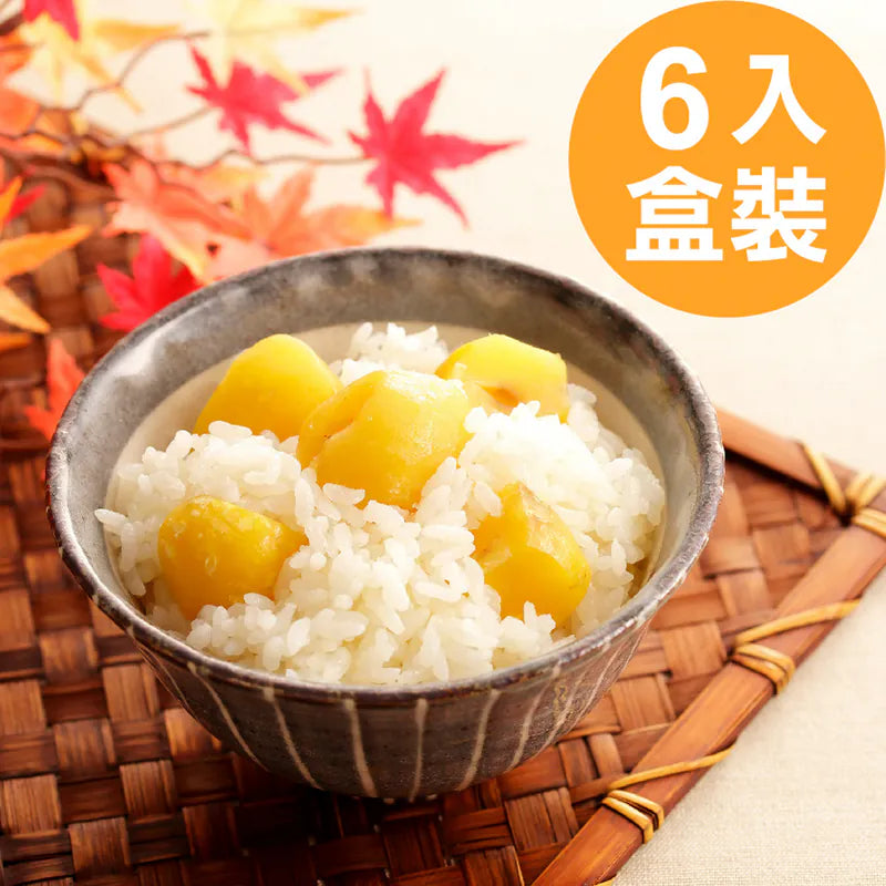 米大師 master mi 常溫熟飯-地瓜飯 (200gx6包/盒)