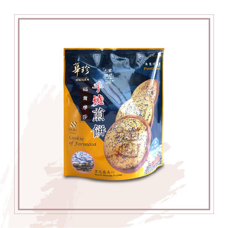 華珍-芝麻煎餅7入休閒包