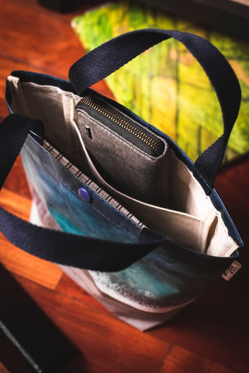 看見 齊柏林基金會 托特包 七星潭 看見台灣 文創商品(1入)