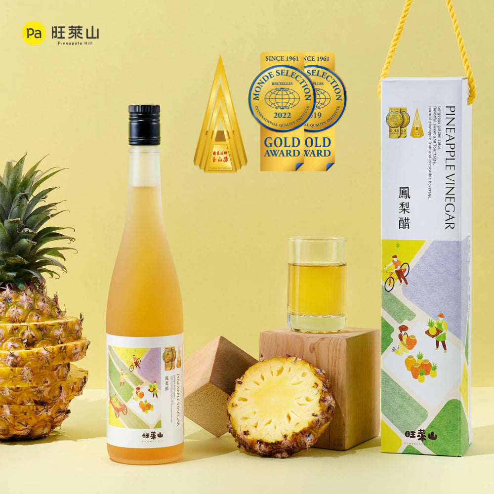 旺萊山 - 金牌鳳梨醋 世界金牌獎(600ml*瓶)