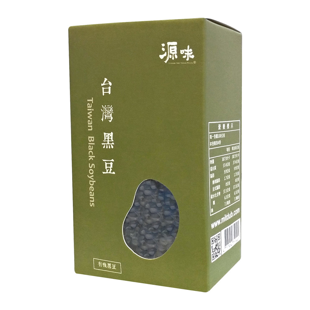 台灣源味本舖 有機黑豆(有機認證 無農藥殘留)(400g*盒)