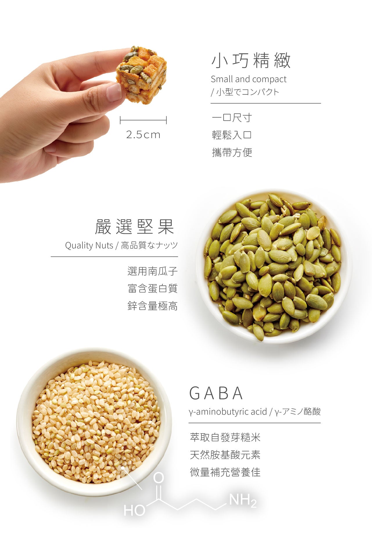 裕珍馨非油炸沙其瑪 南瓜子 YJS Non Fried Sachima - Pumpkin Seeds(20入)
