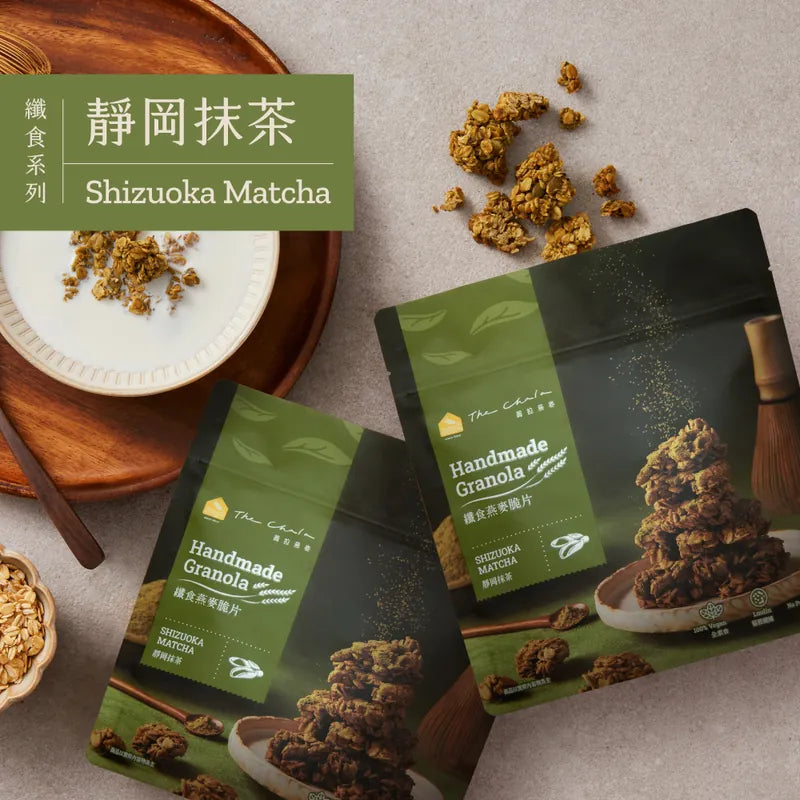 蕎拉燕麥【The Chala】靜岡抹茶 纖食燕麥脆片(150g*包)
