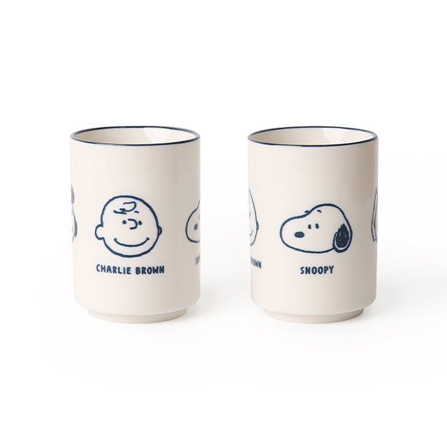 Norns Peanuts史努比湯吞杯- Norns Original Design Snoopy日式湯吞杯 手握杯 茶杯 陶瓷杯子 餐具(1入)