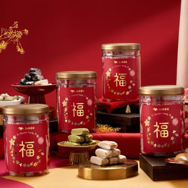 花現喜福 祝賀好運系列 |祈福罐(300*罐)