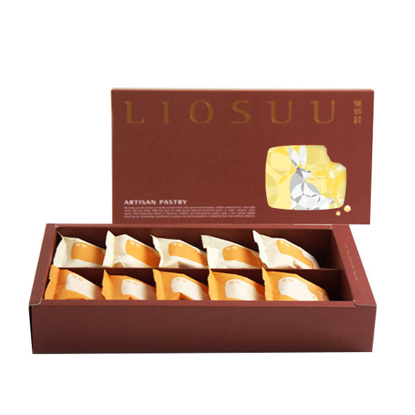 留酥 典藏成雙禮盒 LioSuu Artisan Pineapple Cake Pastry Gift Set(10入)