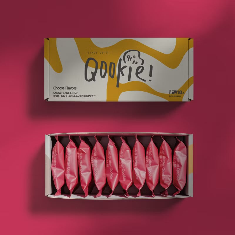 【Qookie! 嚴選系列】提拉米蘇 - 10入禮盒