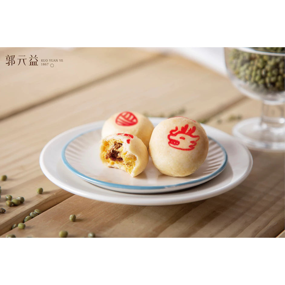 端午端午【郭元益】迷你綠豆椪4入-端陽版