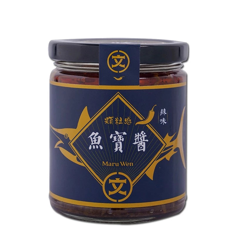 【丸文食品】丸文魚寶醬2入禮盒附贈提袋任搭兩款拌麵拌飯配醬