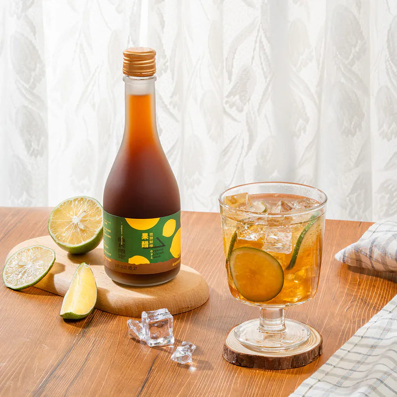 檸檬生存指南 【新裝上市】元氣檸檬|微酵鮮檸果醋(300ml*瓶)