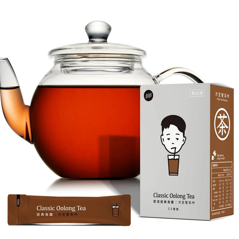 沢笠製茶所|即溶茶飲無加糖系列|手搖杯適用 Dripo Hand Shake Tea Set