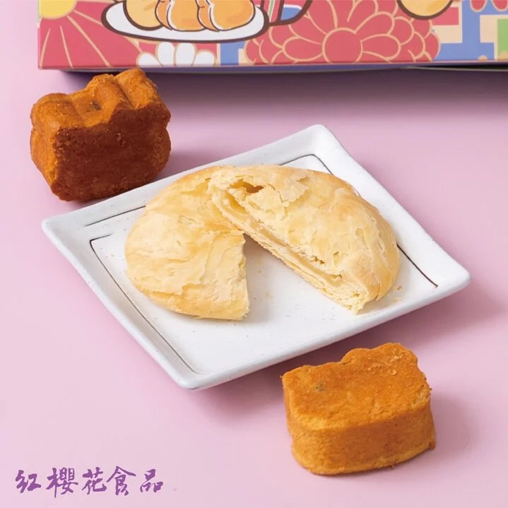 紅櫻花【三麗鷗授權】Hello Kitty 大圓滿禮盒 - 贈Hello Kitty造型瓷盤