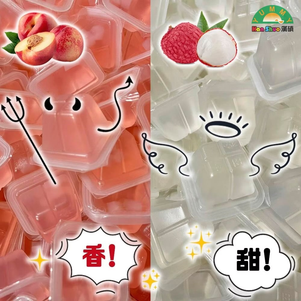 💰檔期促銷~加購優惠(05.10.25)💰熊曖昧 漢碩食品 台灣水果味果凍-Q版航空箱系列 Yummy Jelly Fruit Jelly