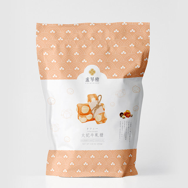 盧琴樹 LUCHINSHU 太妃牛軋糖(250g*包)