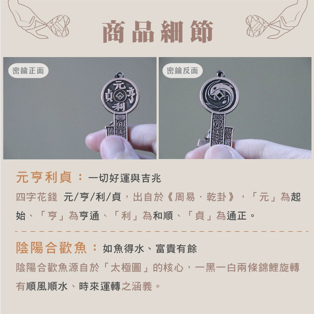 【鎮瀾宮 x 聚寶閣】開財運密鑰|財運招財(1入)
