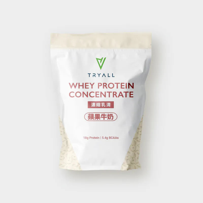 TRYALL 濃縮乳清蛋白粉 500g/袋 口味任選 濃縮/分離 乳清 蛋白 健身(500g*包)