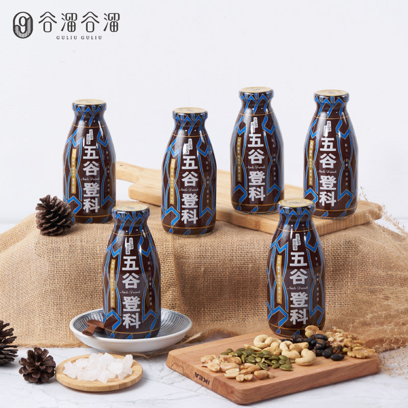 谷溜谷溜 五谷登科(6入堅果飲)(禮盒裝)
