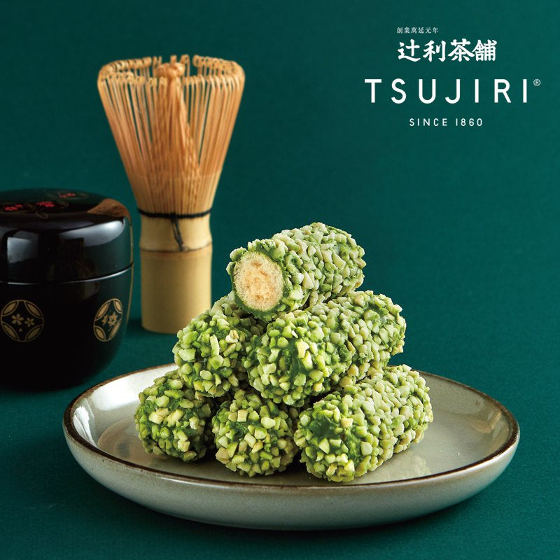 TSUJIRI® 辻利茶舖 辻利抹茶杏仁捲10入 |新年禮盒