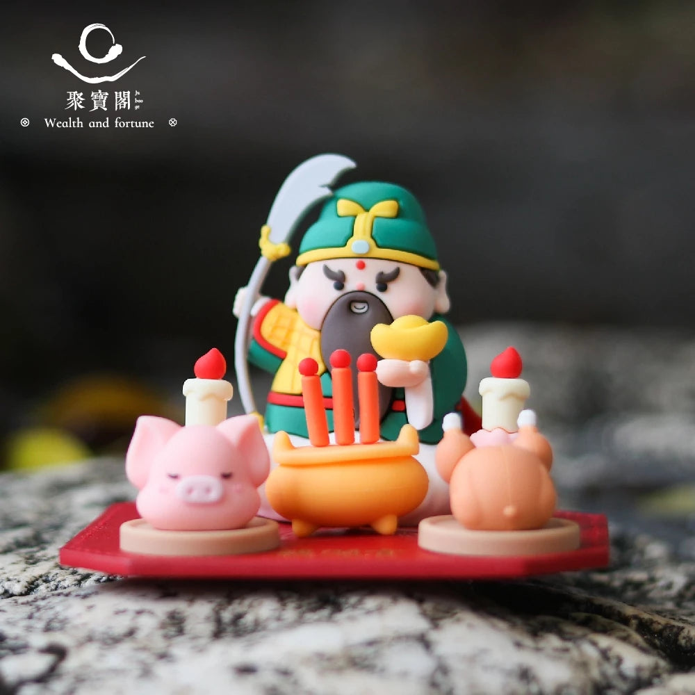 【聚寶閣】神仙賜福好運公仔|神明擺件 招財公仔 開運擺設(1入)