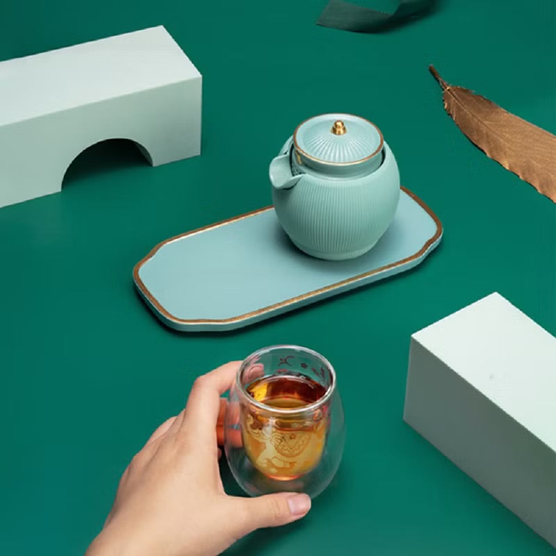 故宮宮廷文化 | 小泡蛋小君杯 一壺一杯 私享茶具