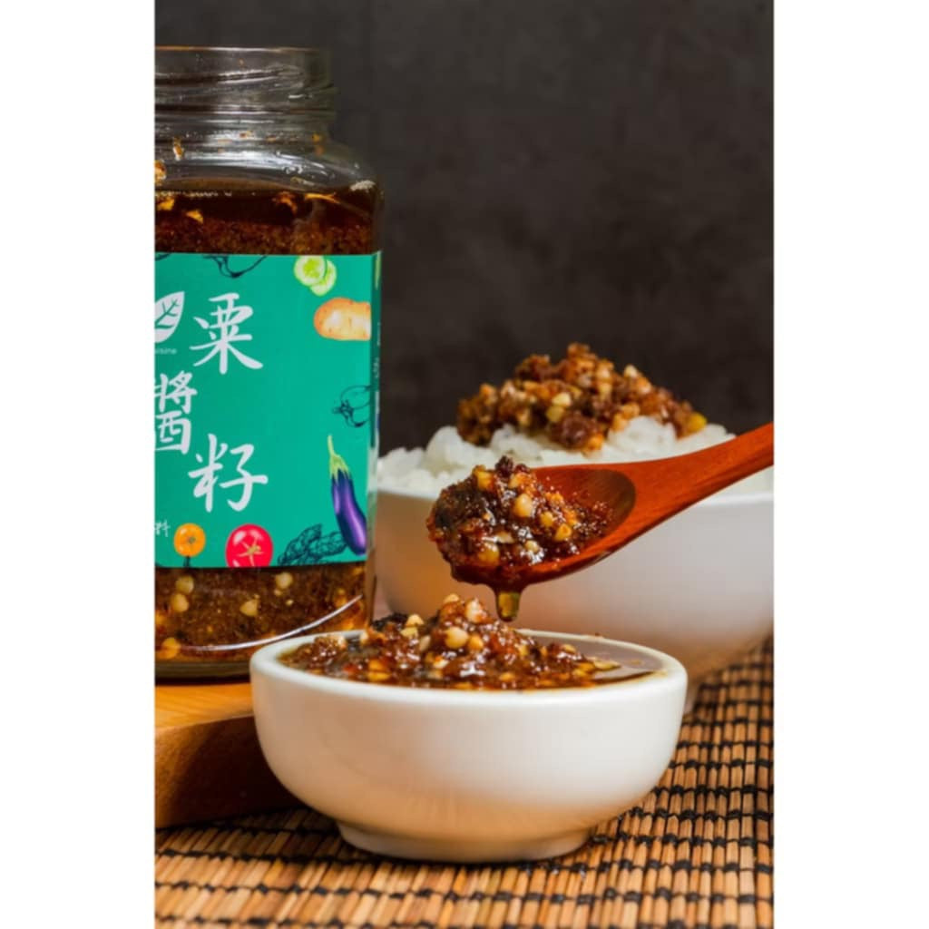 【蓮鋐中西式素食】 蓮鋐粟醬仔 蕎麥 小麥 胚芽 完美組合(360ml*罐)