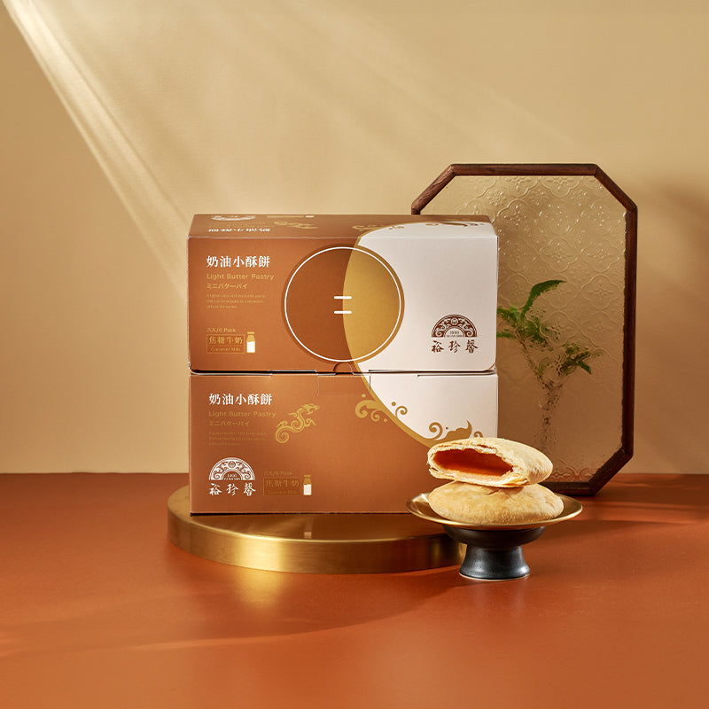裕珍馨 奶油小酥餅 焦糖牛奶 YJS Light Butter Pastry-Caramel Milk (6入*盒)