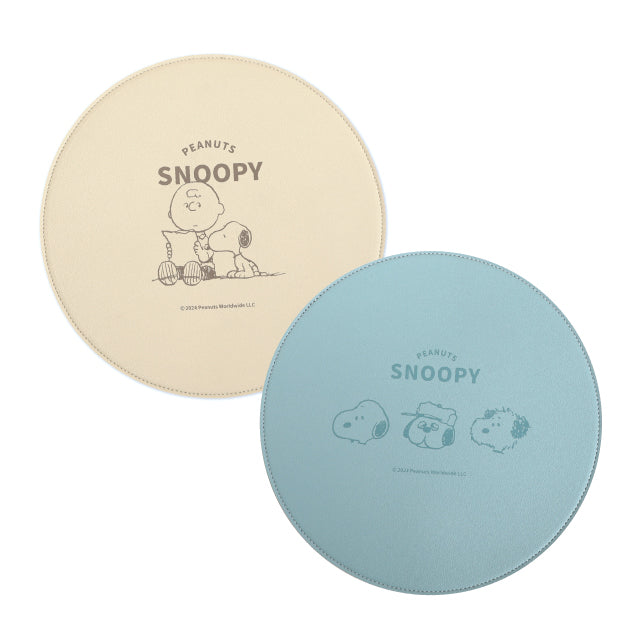 Norns Peanuts史努比皮革滑鼠墊 Norns Original Design Snoopy電腦滑鼠桌墊(1入)