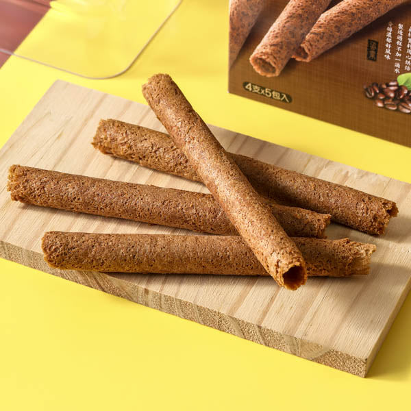 喜年來 【喜年來】咖啡蛋捲手提量販盒 Selena Egg Rolls Coffee(320g*盒)