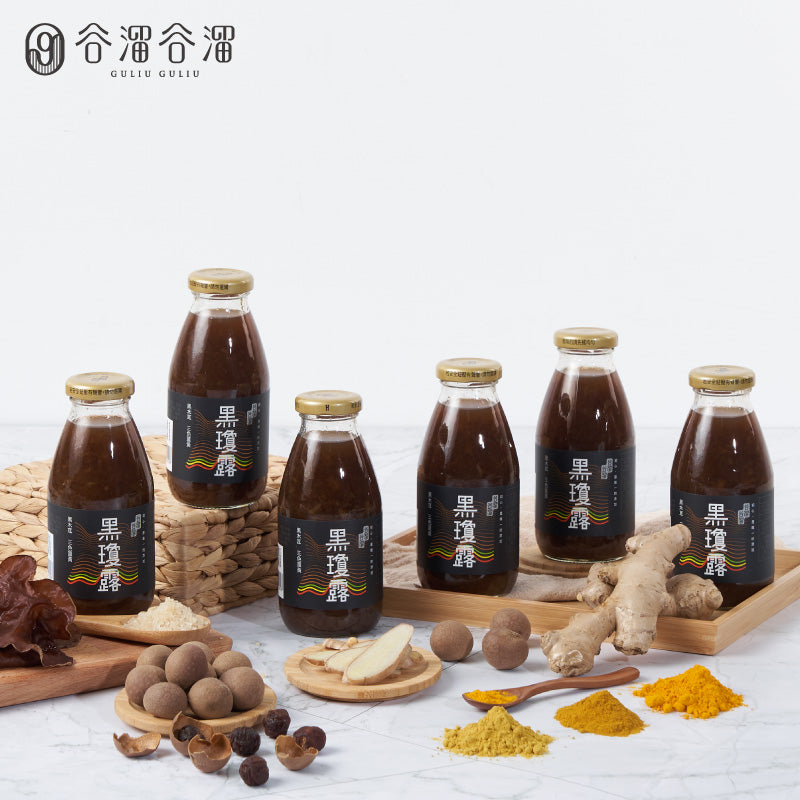 谷溜谷溜 黑瓊露(6入黑木耳)(禮盒裝)