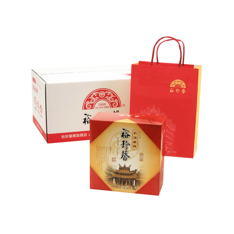 裕珍馨 奶油酥餅 原味 YJS Light Butter Pastry-Original (3入*6盒/箱)