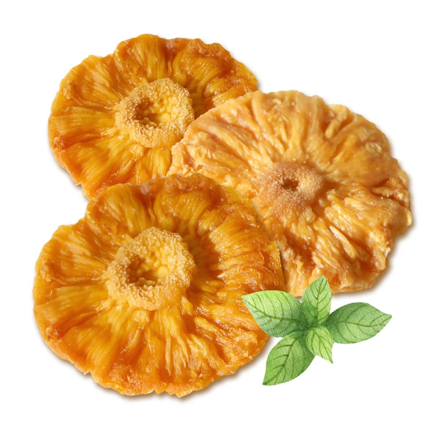 菓青市集 無加糖金鑽鳳梨花(鳳梨乾)300G大包裝