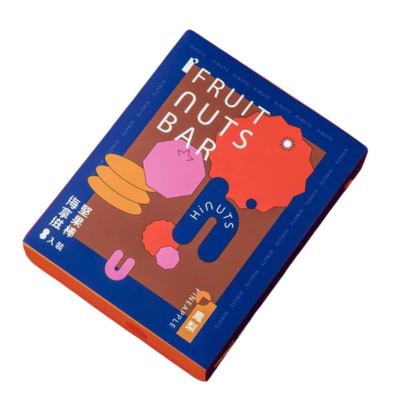 【HiNUTS 海拿滋】堅果棒 鳳梨(8入*盒)
