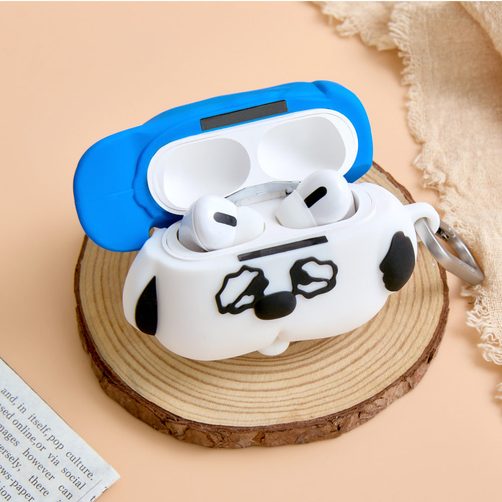 【TOYSELECT】SNOOPY史努比大頭歐拉夫立體AirPods保護套(1入)