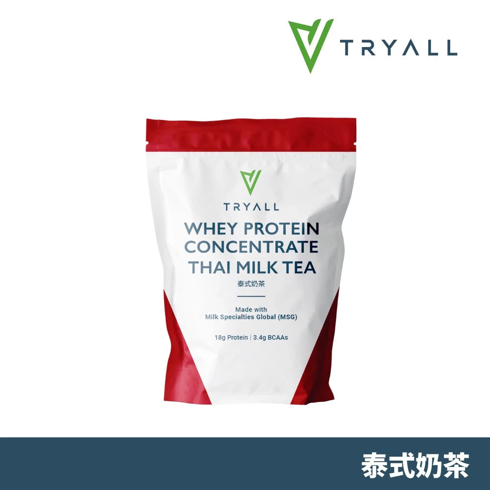TRYALL 濃縮乳清蛋白粉 500g/袋 口味任選 濃縮/分離 乳清 蛋白 健身(500g*包)