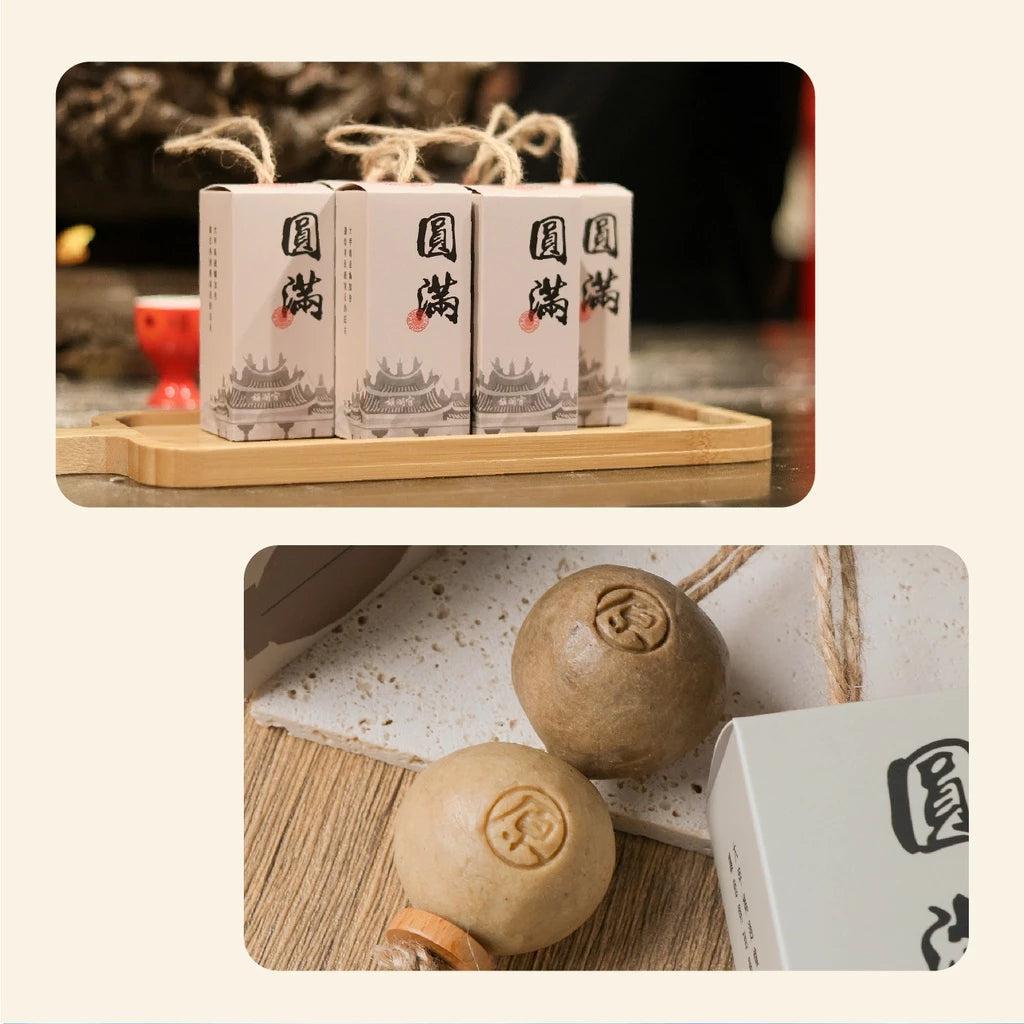 【鎮瀾宮】圓滿串皂.抹草艾草皂球