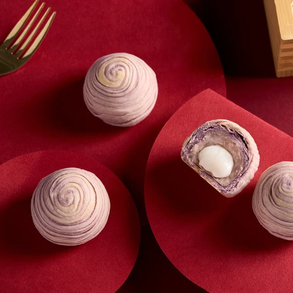 大友食品 麻糬芋頭酥 TayU Mochi Taro Pastry(6入/9入*盒)
