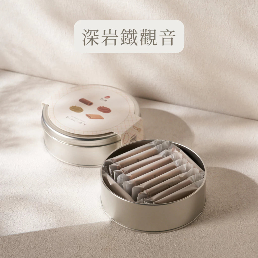 【大嶼-濃茶點心】濃心捲 11入 (紅烏龍 / 鐵觀音)
