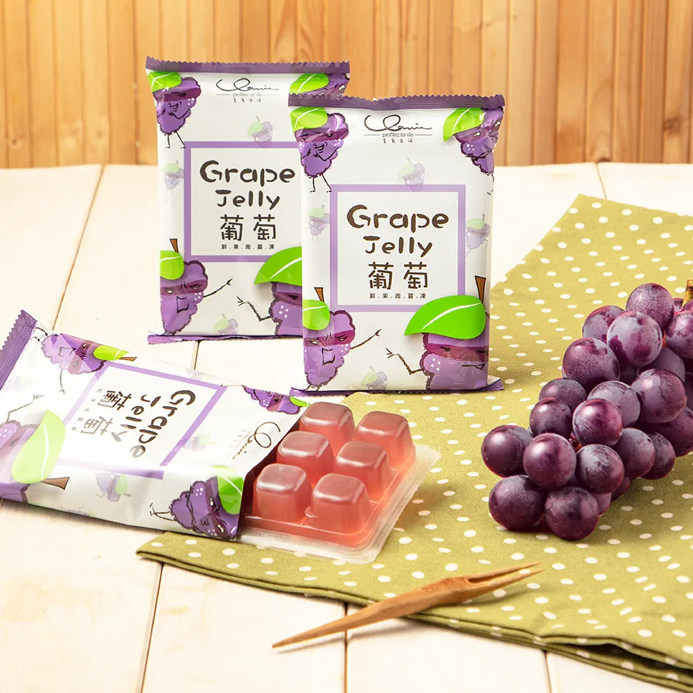享食生活 鮮果蒟蒻凍-葡萄(170g*包)