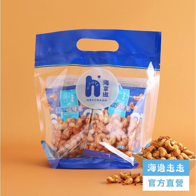 【HiNUTS 海拿滋】洋蔥滋腰果(袋裝) / 6包入