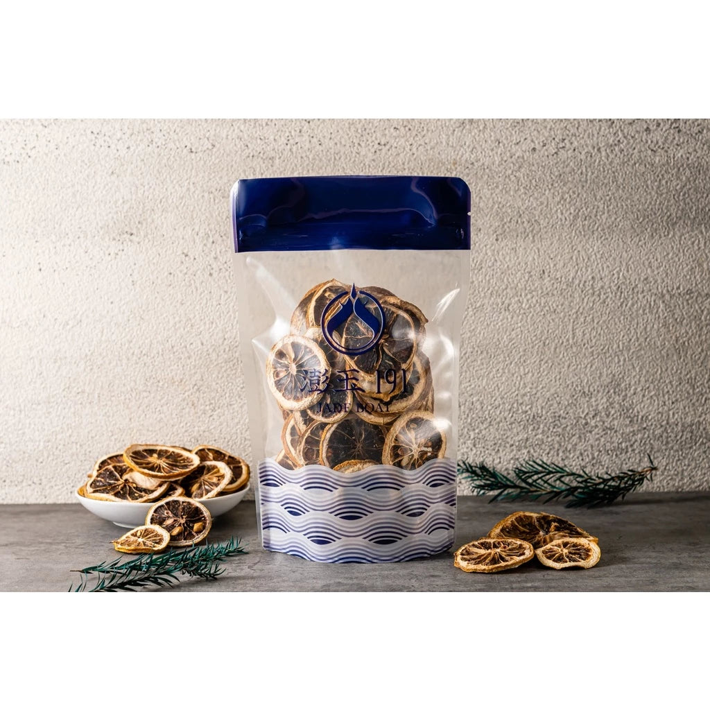 【澎玉191】乾燥檸檬片 90克 | 新鮮檸檬烘乾製成(90g*包)