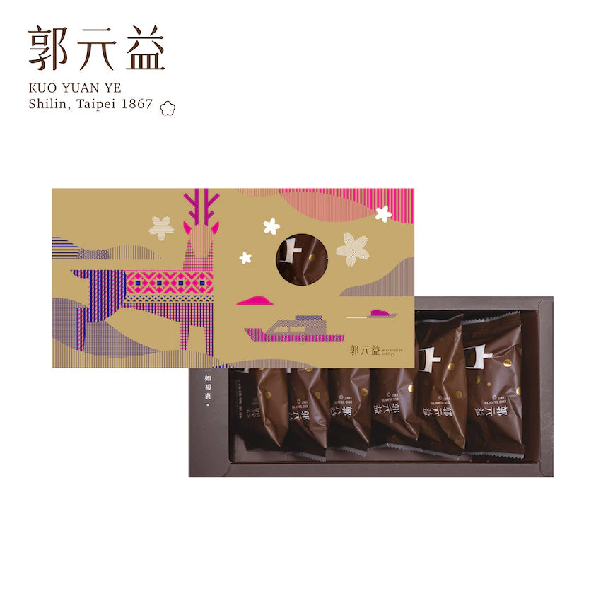 端午【郭元益】台灣珍珠奶茶酥6入