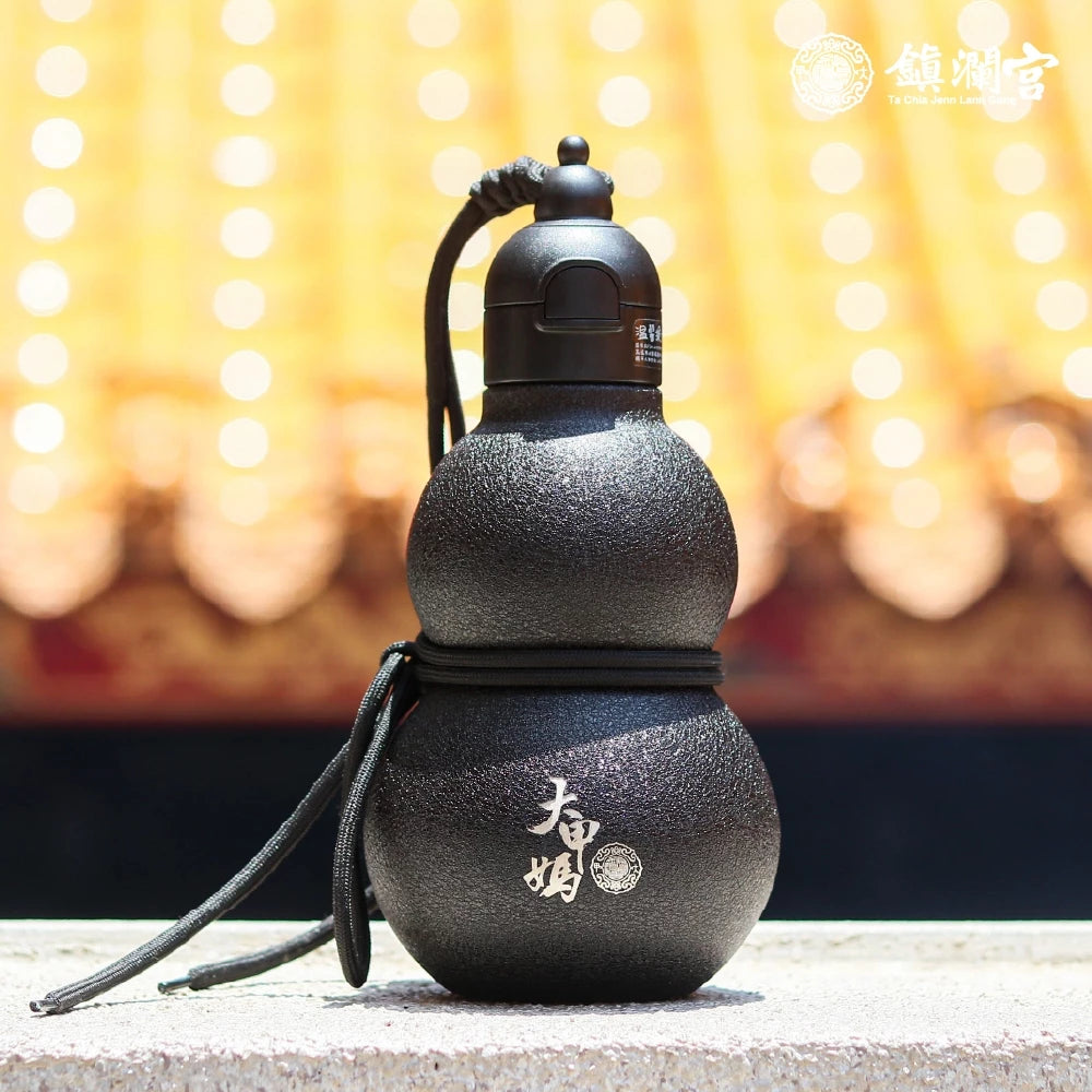 【鎮瀾宮】葫蘆保溫瓶保溫保冷316不鏽鋼水壺(1入)