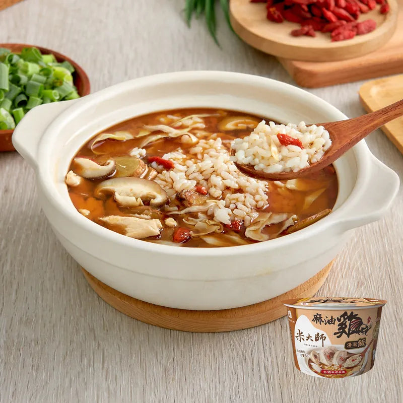 米大師 master mi 湯泡飯-麻油雞(167g*入)