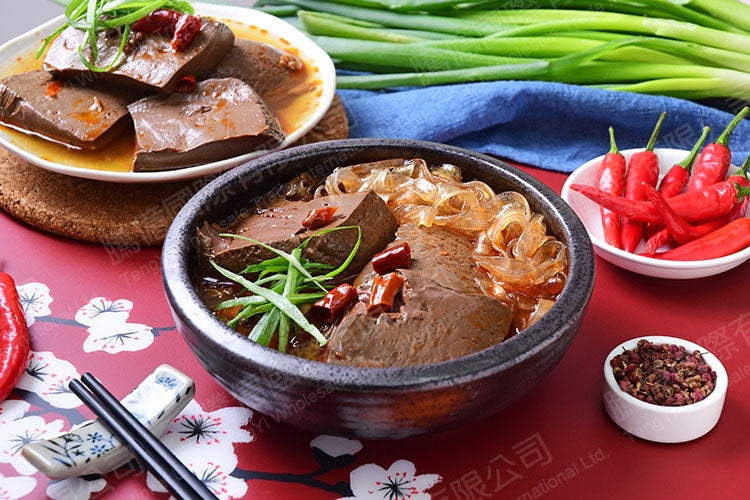 🈹檔期促銷 | 鴨血+滿漢 大集合 ~ 台灣在地ㄟ尚好 麻辣鴨血罐頭2罐組(1700g/罐)