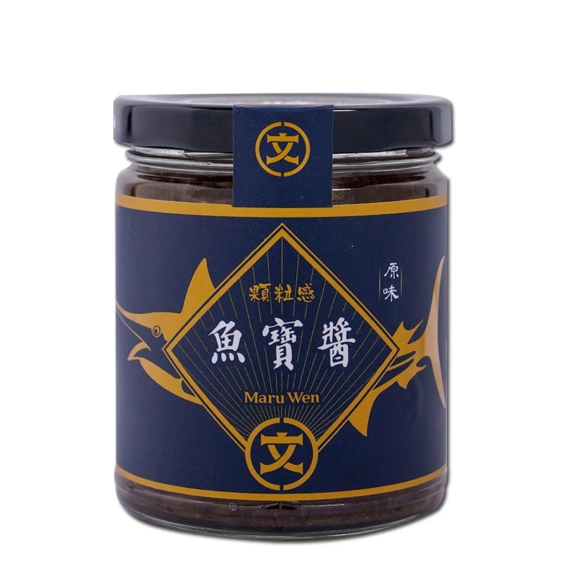 【丸文食品】丸文魚寶醬2入禮盒附贈提袋任搭兩款拌麵拌飯配醬